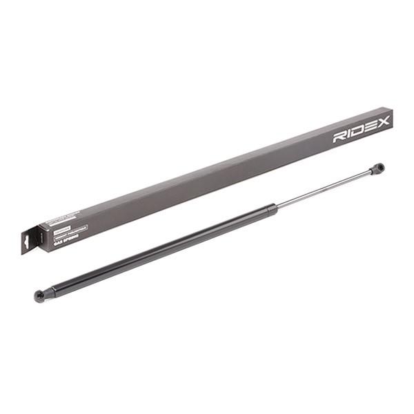 RIDEX 219G0750 Heckklappendämpfer beidseitig Länge:643mm 475N Hub: 204mm