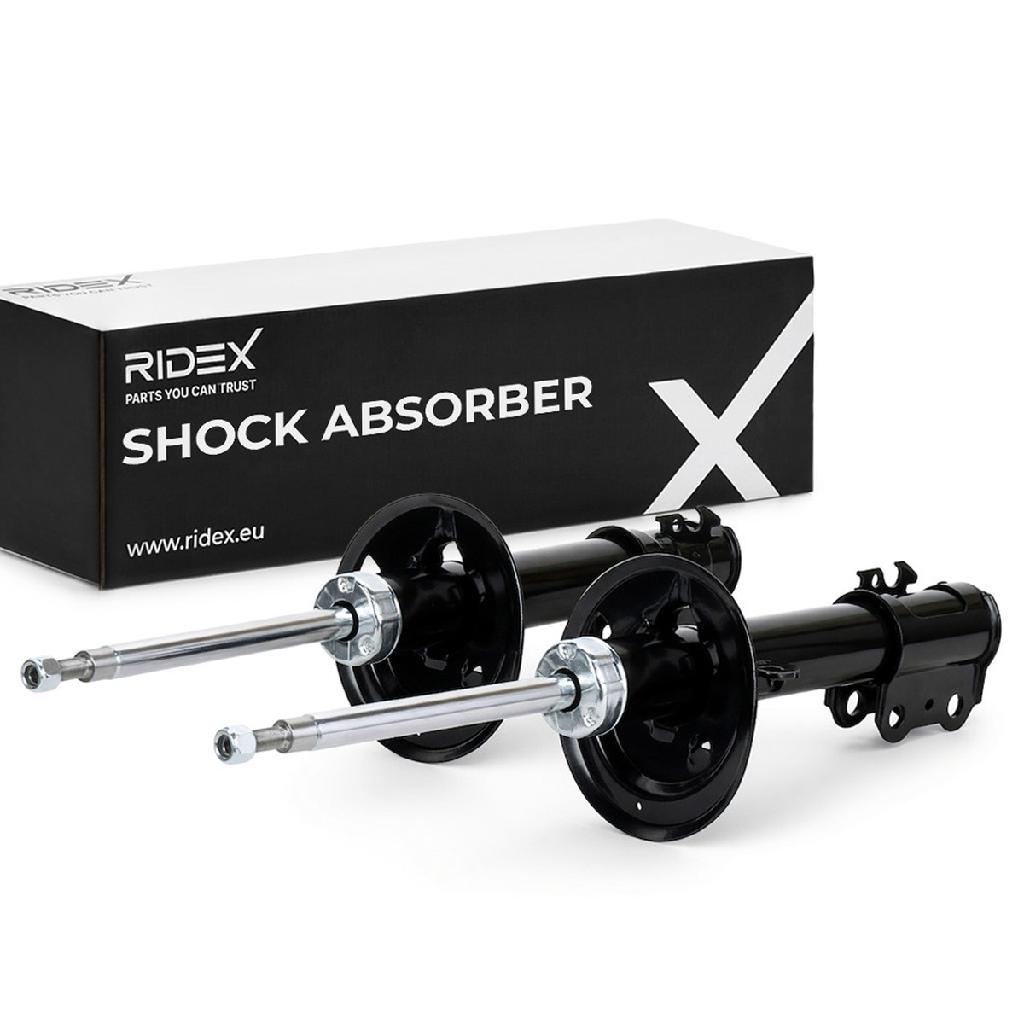 RIDEX 854S1981 2x Stoßdämpfer Federbein Gasdruck Vorne für TOYOTA 4851052C40