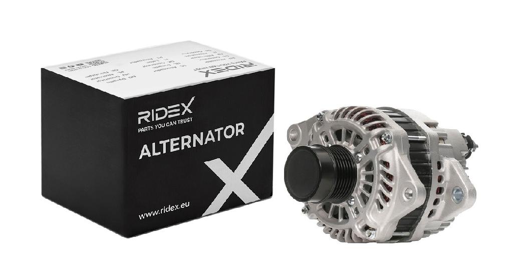 RIDEX 4G0409 Lichtmaschine 115A 12V Drehrichtung im Uhrzeigersinn mit für JEEP