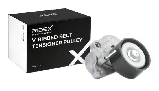 RIDEX 310T0070 Spannrolle Keilrippenriemen für NISSAN Qashqai / Qashqai +2 I Bild RIDEX 310T0070 Spannrolle Keilrippenriemen für NISSAN Qashqai / Qashqai +2 I
