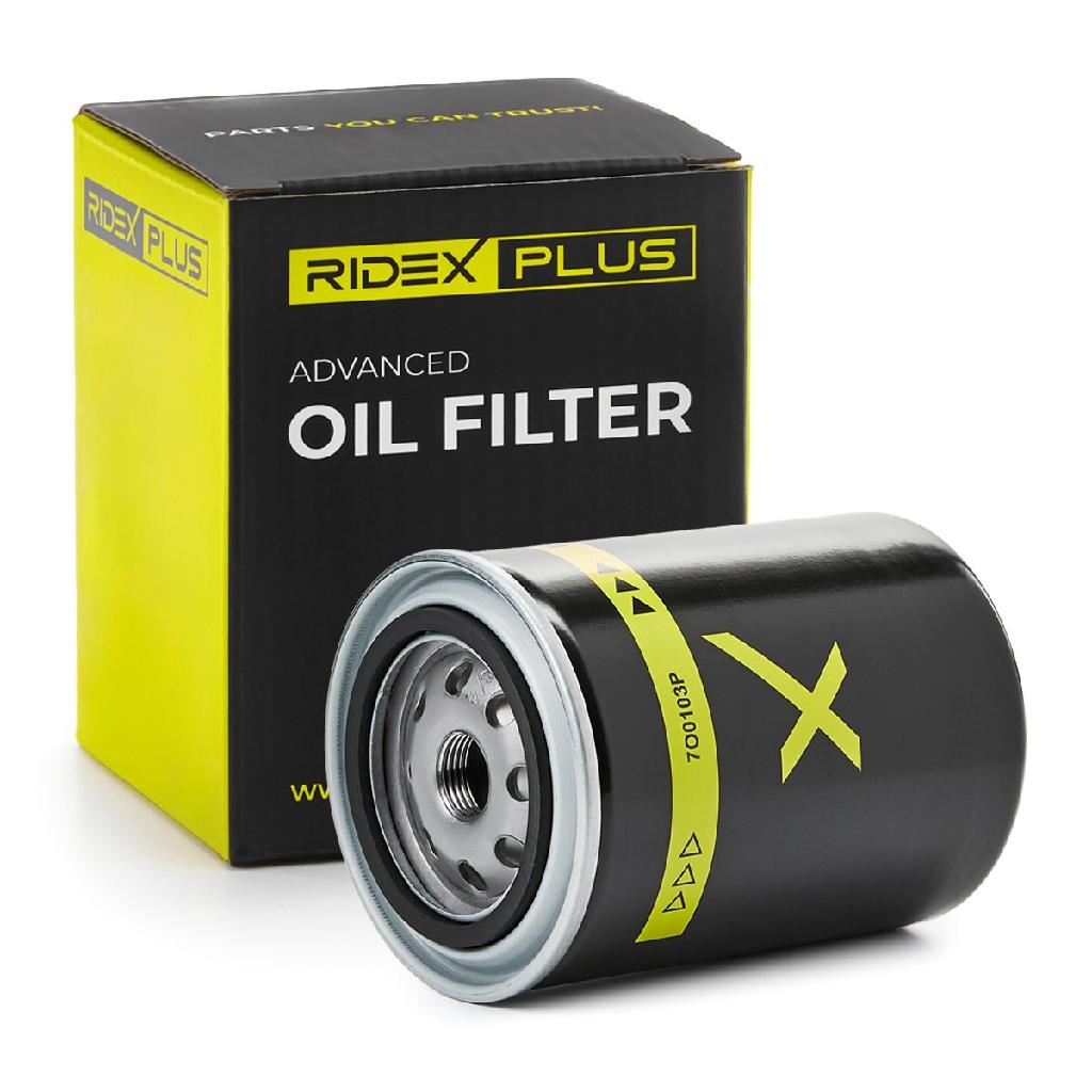 RIDEX PLUS Ölfilter Auto Motorölfilter Anschraubfilter 7O0103P für NISSAN