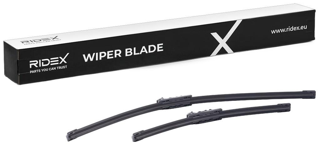2x RIDEX Scheibenwischer Satz Wischerblätter Satz mit Spoiler Vorne Länge 1: Top