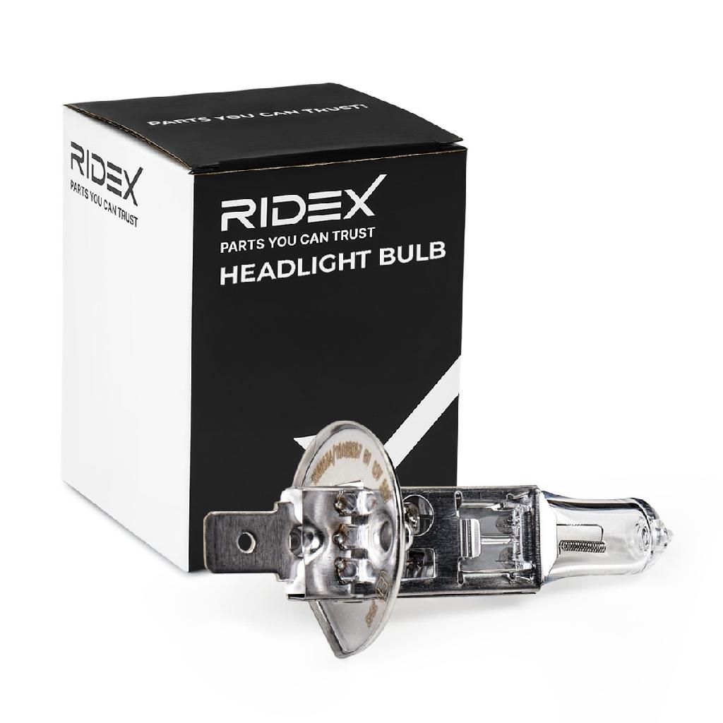 RIDEX H1 Glühlampe Fernscheinwerfer 55W 3000K Fernlicht Halogen Birne 106B0006
