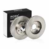 RIDEX 82B0741 2x Bremsscheiben Vorne Ø282mm Belüftet für HONDA 45251S1A305
