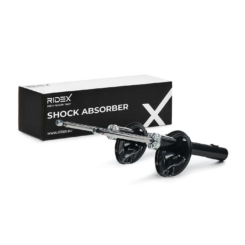 RIDEX 854S20281 2x Stoßdämpfer Federbein Gasdruck Vorne passend für PEUGEOT