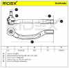 RIDEX Spurstangenkopf vorne links Traggelenk 914T0484 für HONDA PRELUDE V (BB) Bild RIDEX Spurstangenkopf vorne links Traggelenk 914T0484 für HONDA PRELUDE V (BB)