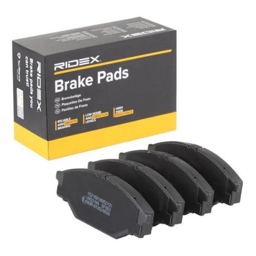 RIDEX Bremsbelagsatz Bremsbeläge Vorne für TOYOTA HILUX VI Pick-up (N1) für VW Bild RIDEX Bremsbelagsatz Bremsbeläge Vorne für TOYOTA HILUX VI Pick-up (N1) für VW