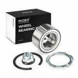 RIDEX 654W0143 Radlagersatz pro 1 Rad Vorne beidseitig Hinten für RENAULT