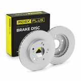RIDEX PLUS 82B0465P 2x Bremsscheiben Vorne Ø261,9mm Belüftet für HONDA