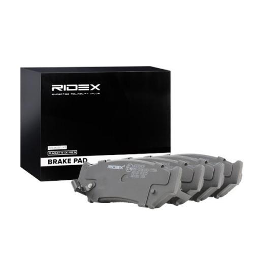 RIDEX Bremsbelagsatz Bremsbeläge Vorne für SUZUKI JIMNY (FJ) Grand Vitara II SUV Bild RIDEX Bremsbelagsatz Bremsbeläge Vorne für SUZUKI JIMNY (FJ) Grand Vitara II SUV
