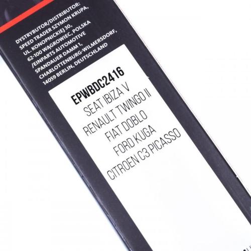 EINPARTS Scheibenwischer Satz Wischerblätter Set Länge 1: 600mm Länge 2: 400mm Bild EINPARTS Scheibenwischer Satz Wischerblätter Set Länge 1: 600mm Länge 2: 400mm