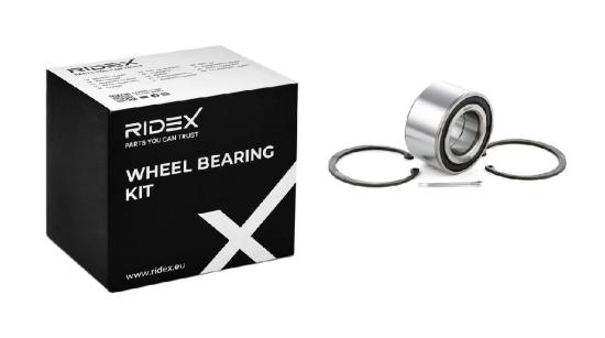 RIDEX 654W0061 Radlagersatz pro 1 Rad Hinten Vorne Schrägkugellager für OPEL Bild RIDEX 654W0061 Radlagersatz pro 1 Rad Hinten Vorne Schrägkugellager für OPEL