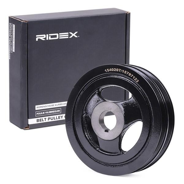 RIDEX 3213B0189 Riemenscheibe Kurbelwelle 138mm Kurbelwellenriemenscheibe