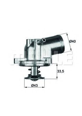 BEHR THERMOT-TRONIK TI 21 87 Thermostat Kühlmittel Kühlwasserthermostat mit 87°C Bild BEHR THERMOT-TRONIK TI 21 87 Thermostat Kühlmittel Kühlwasserthermostat mit 87°C