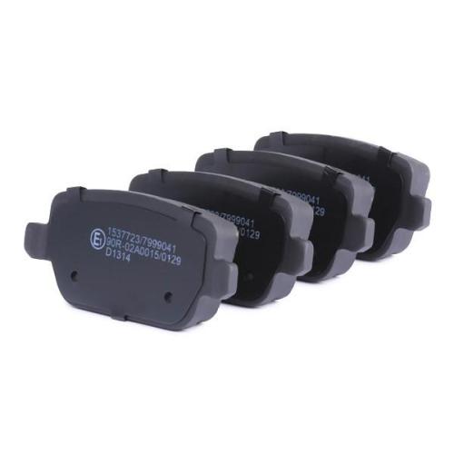 RIDEX Bremsbelagsatz Bremsbeläge Hinten für FORD MONDEO IV Turnier (BA7) S-MAX Bild RIDEX Bremsbelagsatz Bremsbeläge Hinten für FORD MONDEO IV Turnier (BA7) S-MAX