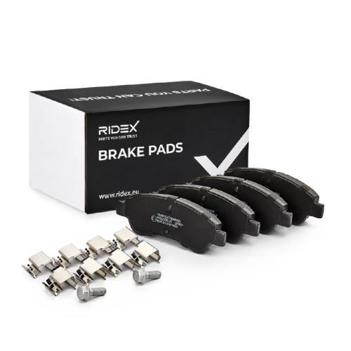 RIDEX Bremsbelagsatz Bremsbeläge Vorne für OPEL Corsa F passend für PEUGEOT 207 Bild RIDEX Bremsbelagsatz Bremsbeläge Vorne für OPEL Corsa F passend für PEUGEOT 207