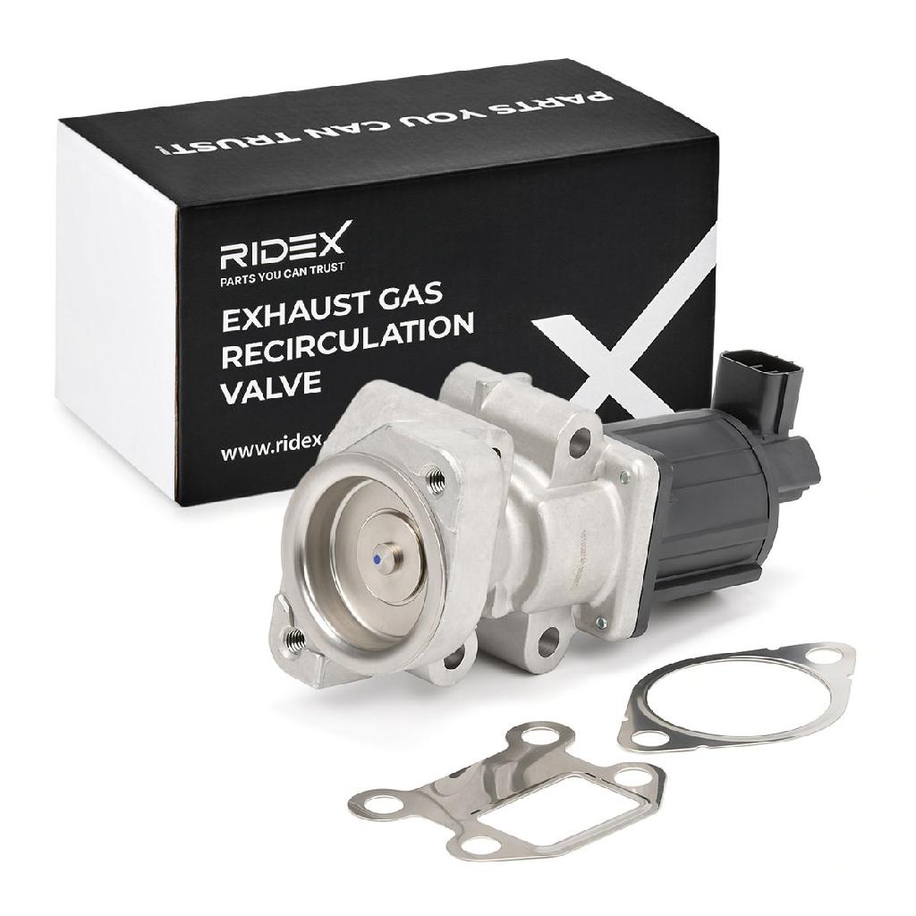 RIDEX 1145E0099 AGR-Ventil Abgasrückführungsventil ohne Dichtungen für OPEL