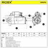 RIDEX Motor Starter/Anlasser 1,7kW passend für PEUGEOT 206 Schrägheck (2A/C) Bild RIDEX Motor Starter/Anlasser 1,7kW passend für PEUGEOT 206 Schrägheck (2A/C)