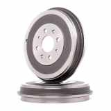 RIDEX 123B0051 2x Bremstrommeln Set Hinten für OPEL Corsa D Schrägheck