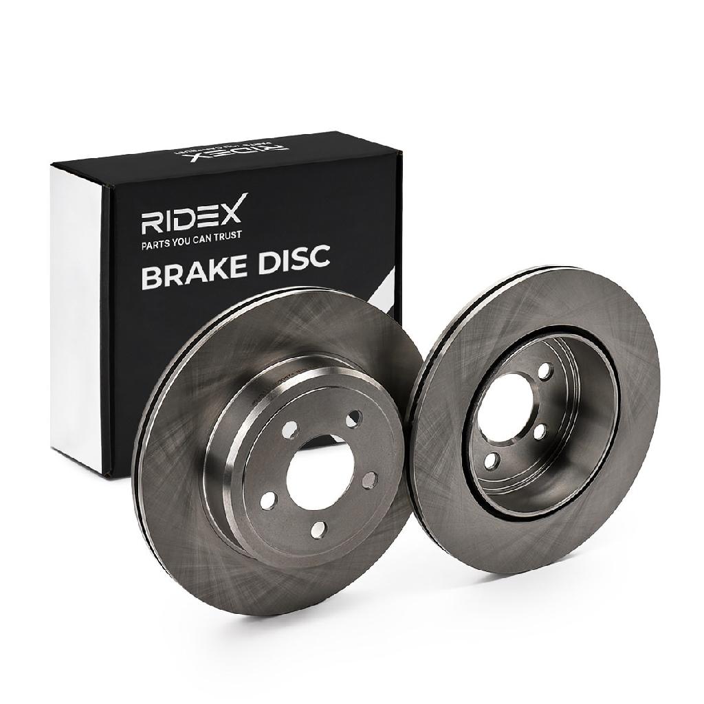RIDEX 82B0730 2x Bremsscheiben Hinten Ø320mm Belüftet für CHRYSLER