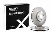 RIDEX 82B0584 2x Bremsscheiben Vorne Ø296mm Belüftet für HONDA ACCORD VIII
