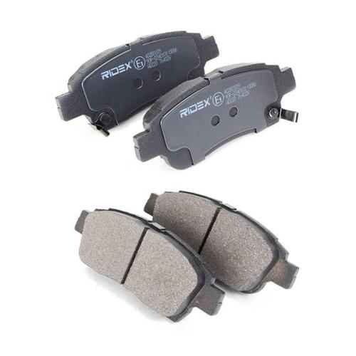 RIDEX Bremsbelagsatz Bremsbeläge Vorne für TOYOTA Yaris Schrägheck (P13) CELICA Bild RIDEX Bremsbelagsatz Bremsbeläge Vorne für TOYOTA Yaris Schrägheck (P13) CELICA