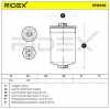 RIDEX 9F0035 Kraftstofffilter Petrol Filter Screw-on Filter Line Filter für VW Bild RIDEX 9F0035 Kraftstofffilter Petrol Filter Screw-on Filter Line Filter für VW