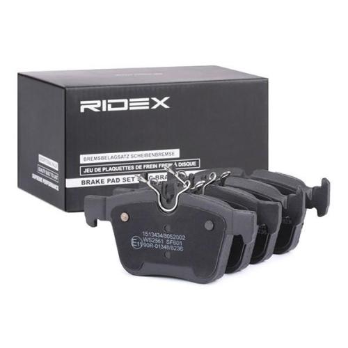 RIDEX Bremsbelagsatz Bremsbeläge Hinten passend für MERCEDES-BENZ für AUDI Bild RIDEX Bremsbelagsatz Bremsbeläge Hinten passend für MERCEDES-BENZ für AUDI