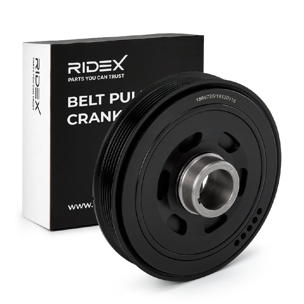 RIDEX 3213B0294 Riemenscheibe Kurbelwelle Kurbelwellenriemenscheibe 6710300303