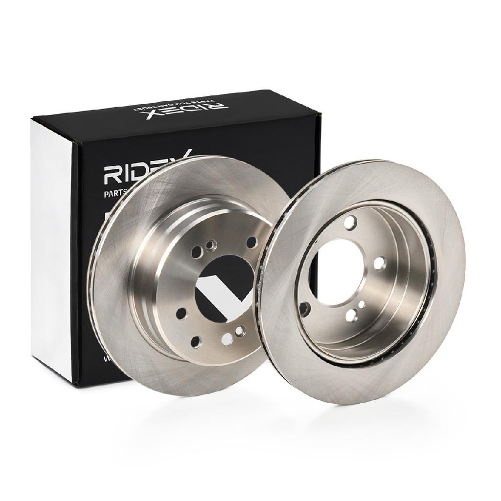 RIDEX 82B0641 2x Bremsscheiben Hinten Ø307mm Belüftet für SSANGYONG