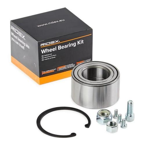 RIDEX 654W0056 Radlagersatz pro 1 Rad Vorne beidseitig Hinten für VW 701498625 Bild RIDEX 654W0056 Radlagersatz pro 1 Rad Vorne beidseitig Hinten für VW 701498625