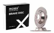 RIDEX 82B0176 2x Bremsscheiben Hinten Ø302mm voll für AUDI A6 Avant