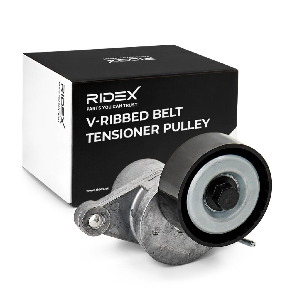 RIDEX 310T0084 Spannrolle Keilrippenriemen passend für PEUGEOT 2008 Kombi (CU)