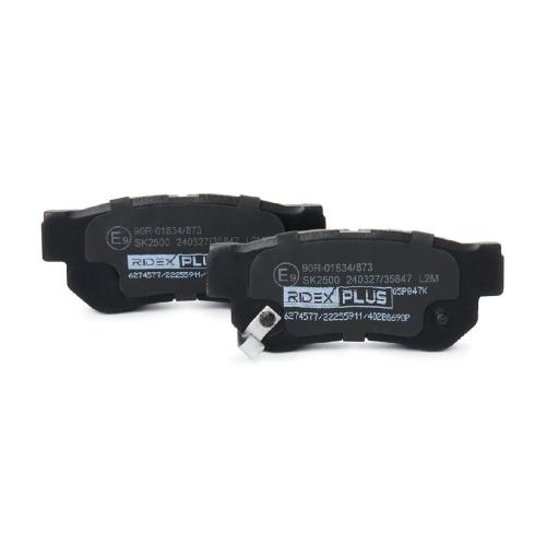 RIDEX PLUS Bremsbelagsatz Bremsbeläge Hinten für HYUNDAI ix35 (LM, EL, ELH) Bild RIDEX PLUS Bremsbelagsatz Bremsbeläge Hinten für HYUNDAI ix35 (LM, EL, ELH)