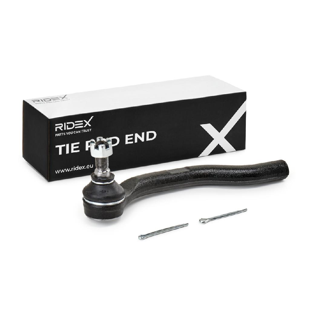 RIDEX Spurstangenkopf Vorderachse links Traggelenk M14X1,5 914T0456 für HONDA