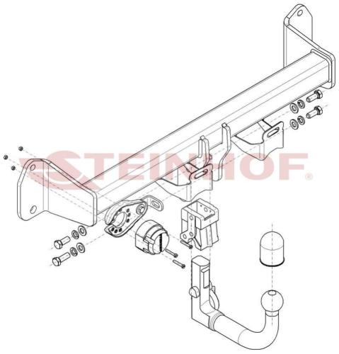 STEINHOF Anhängerkupplung für BMW 3 GT (F34) Bild STEINHOF Anhängerkupplung für BMW 3 GT (F34)