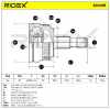 RIDEX 5J0091 Gelenksatz Antriebswelle Achswelle radseitig A1683604672 Bild RIDEX 5J0091 Gelenksatz Antriebswelle Achswelle radseitig A1683604672