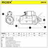 RIDEX Motor Starter/Anlasser 2,2kW passend für MERCEDES-BENZ Stufenheck (W123) Bild RIDEX Motor Starter/Anlasser 2,2kW passend für MERCEDES-BENZ Stufenheck (W123)