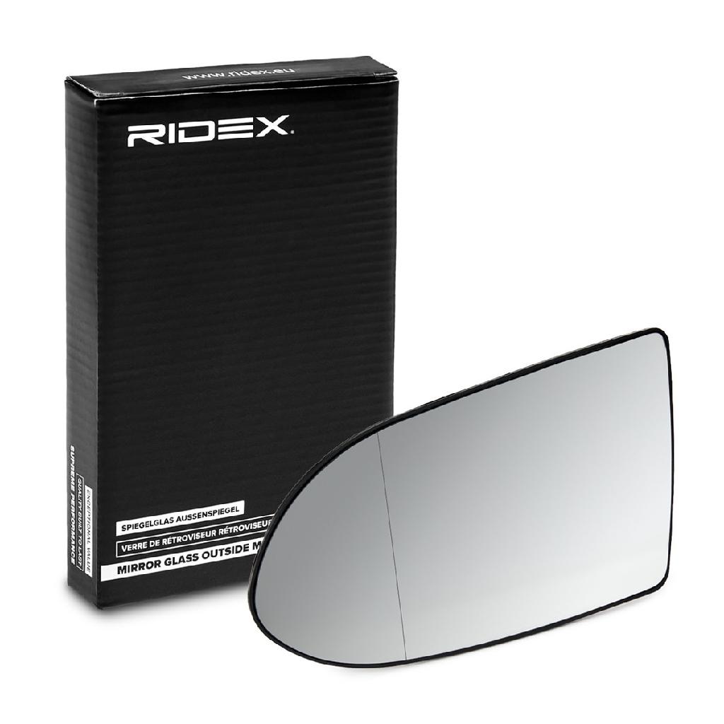 RIDEX 1914M0087 Spiegelglas Glas Aussenspiegel beheizt asphärisch links für OPEL