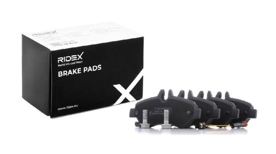 RIDEX Bremsbelagsatz Bremsbeläge Hinten passend für MERCEDES-BENZ V-Klasse Bild RIDEX Bremsbelagsatz Bremsbeläge Hinten passend für MERCEDES-BENZ V-Klasse