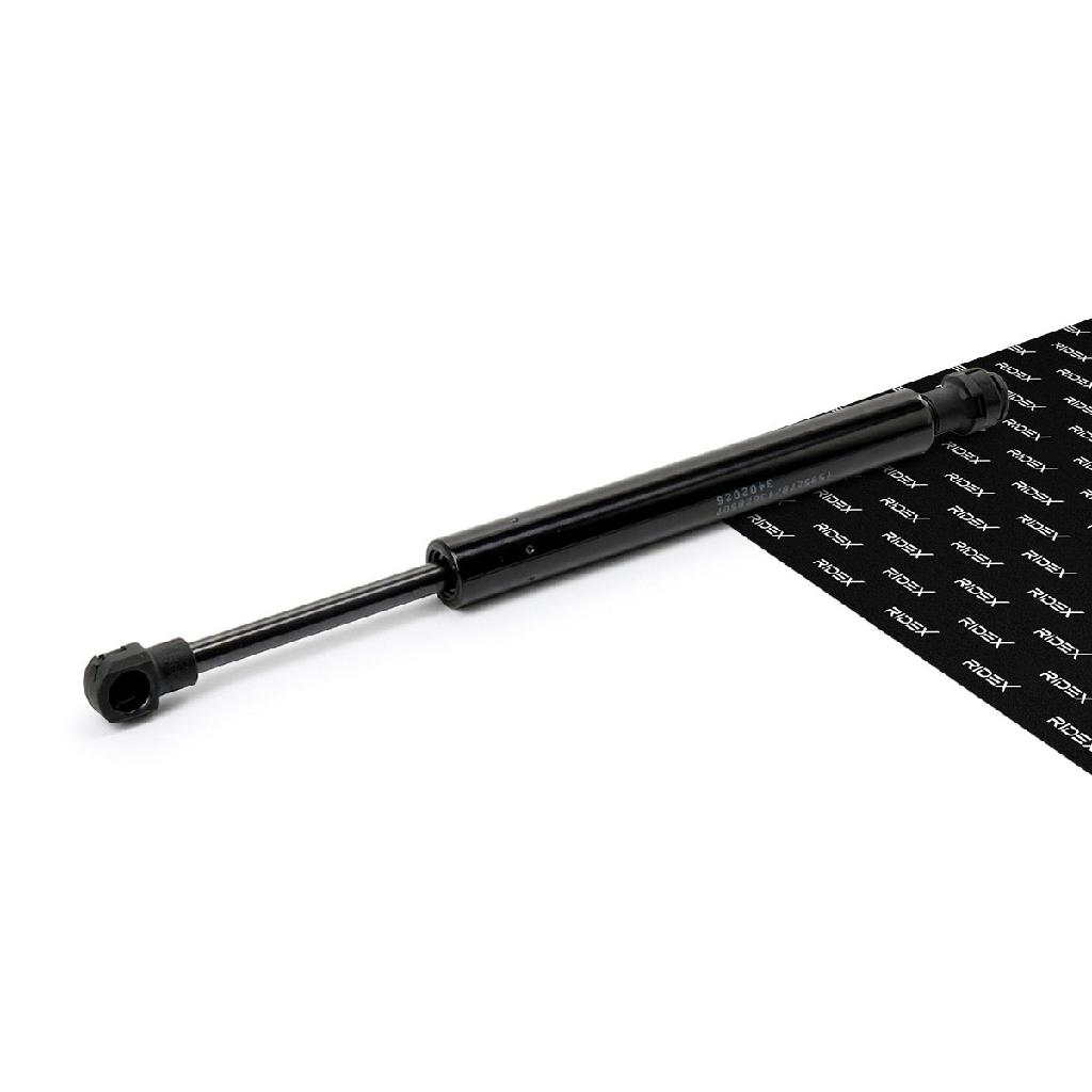 RIDEX 219G0645 Heckklappendämpfer beidseitig hinten Länge:256mm 560N Hub: 68mm