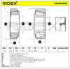 RIDEX 654W0092 Radlagersatz pro 1 Rad Vorne beidseitig passend für MERCEDES-BENZ Bild RIDEX 654W0092 Radlagersatz pro 1 Rad Vorne beidseitig passend für MERCEDES-BENZ