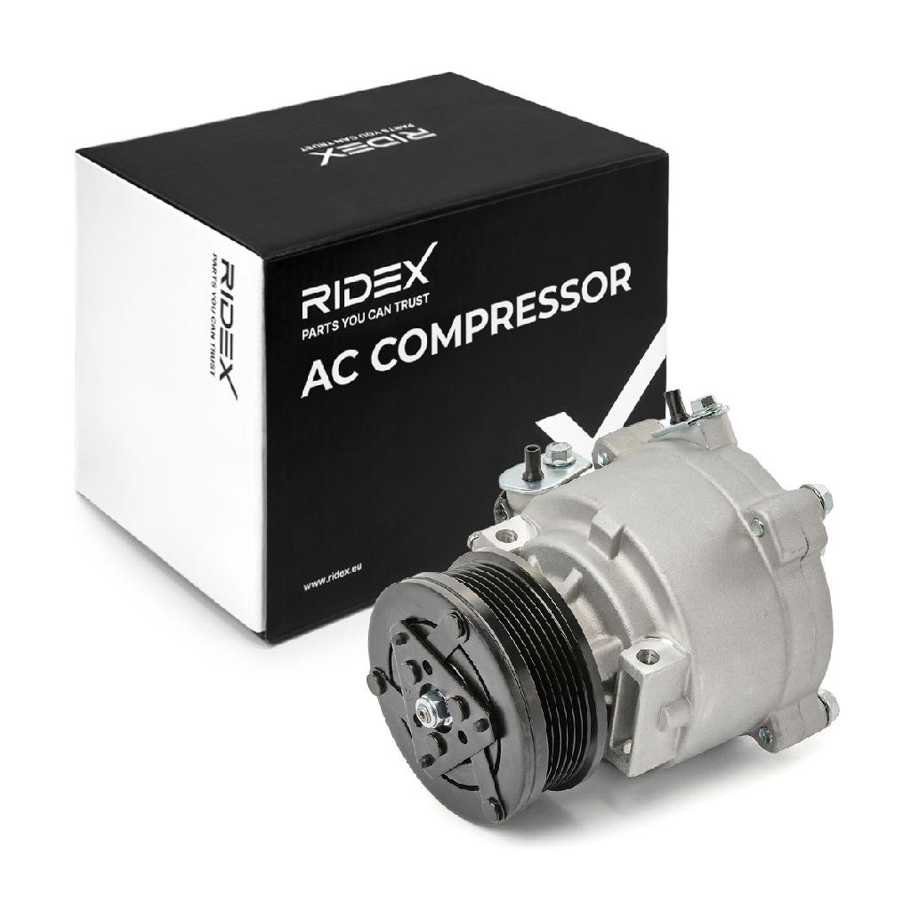 RIDEX A/C Kompressor für Klimaanlage Klimakompressor PAG 46 mit 95mm 7813B090
