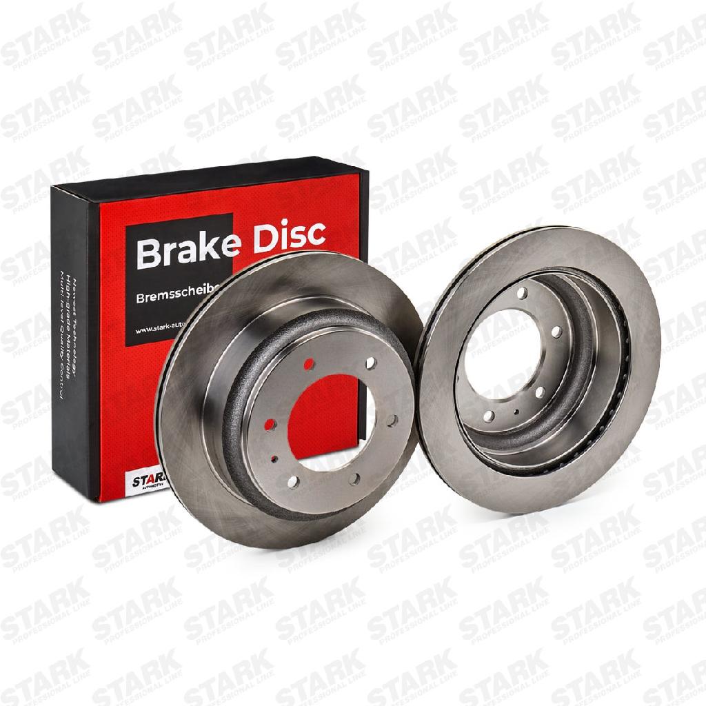 STARK SKBD-0020198 2x Bremsscheiben Hinten Ø313mm Belüftet für OPEL