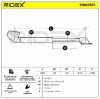 RIDEX 219G0371 Heckklappendämpfer links Länge:580mm 209N Hub: 240mm für SUZUKI Bild RIDEX 219G0371 Heckklappendämpfer links Länge:580mm 209N Hub: 240mm für SUZUKI