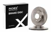 RIDEX 82B1157 2x Bremsscheiben Vorne Ø247,4mm Belüftet passend für PEUGEOT