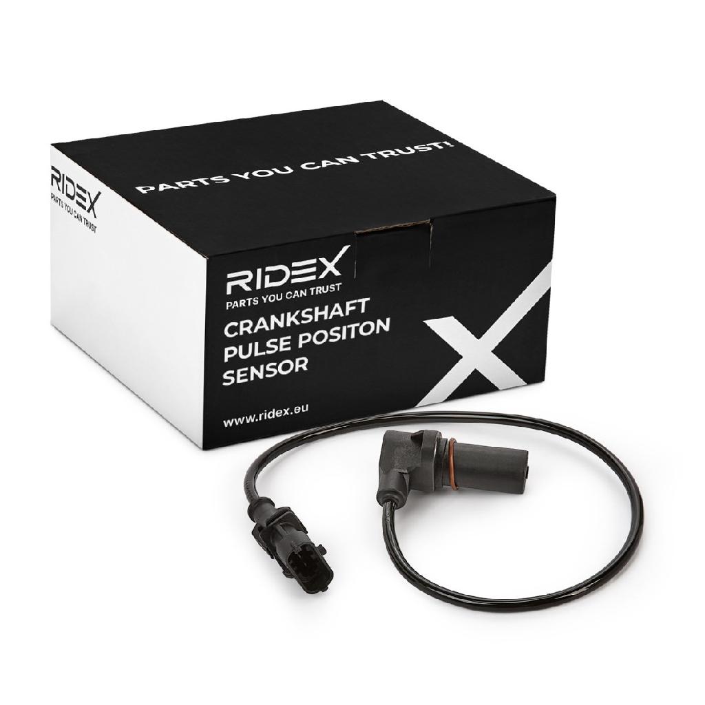 RIDEX Kurbelwellensensor 833C0025 450 mm Anzahl der Steckkontakte: 3 für FIAT