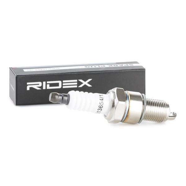 RIDEX 686S0028 Zündkerze Iridium Spanner Size: 16 mm Gewindelänge: 19 für VW