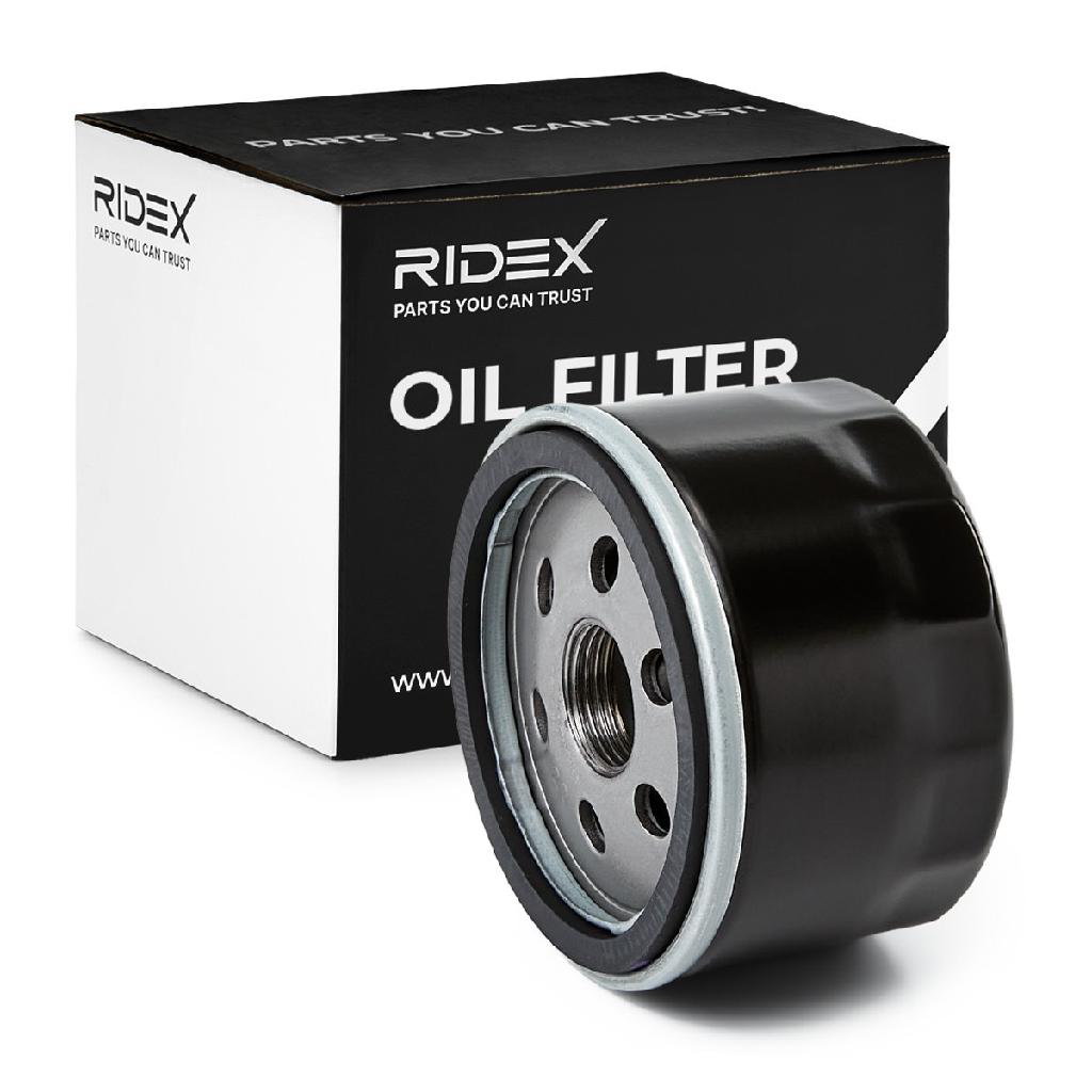 RIDEX Ölfilter Auto Motorölfilter Anschraubfilter 7O0043 für NISSAN für VW