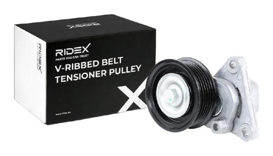 RIDEX 310T0212 Spannrolle Keilrippenriemen für MAZDA 3 Schrägheck (BM, BN) Bild RIDEX 310T0212 Spannrolle Keilrippenriemen für MAZDA 3 Schrägheck (BM, BN)